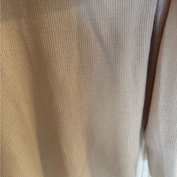 Lululemon Merino Wool Blend Ribbed Crewneck Oatmeal Beige Size 10 - Picture 9 of 10